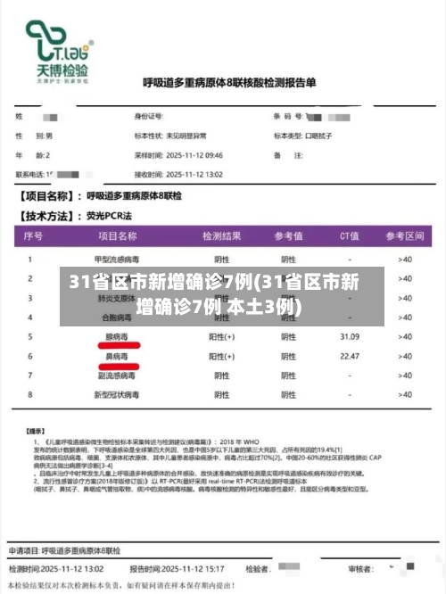 31省区市新增确诊7例(31省区市新增确诊7例 本土3例)-第2张图片