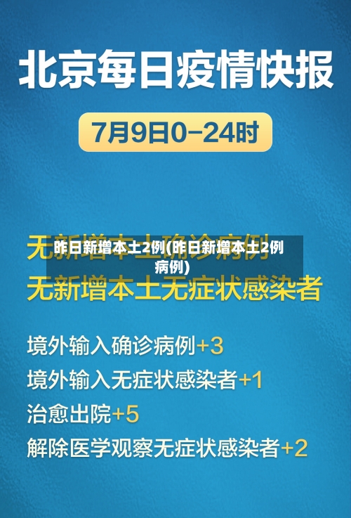 昨日新增本土2例(昨日新增本土2例病例)